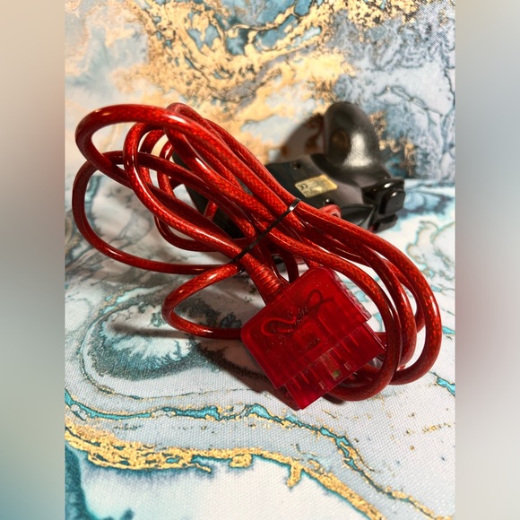 Mad Catz PS2 Dual Force 2 Pro Turbo Controller Red Playstation 2 Wired Tested - Picture 3 of 3